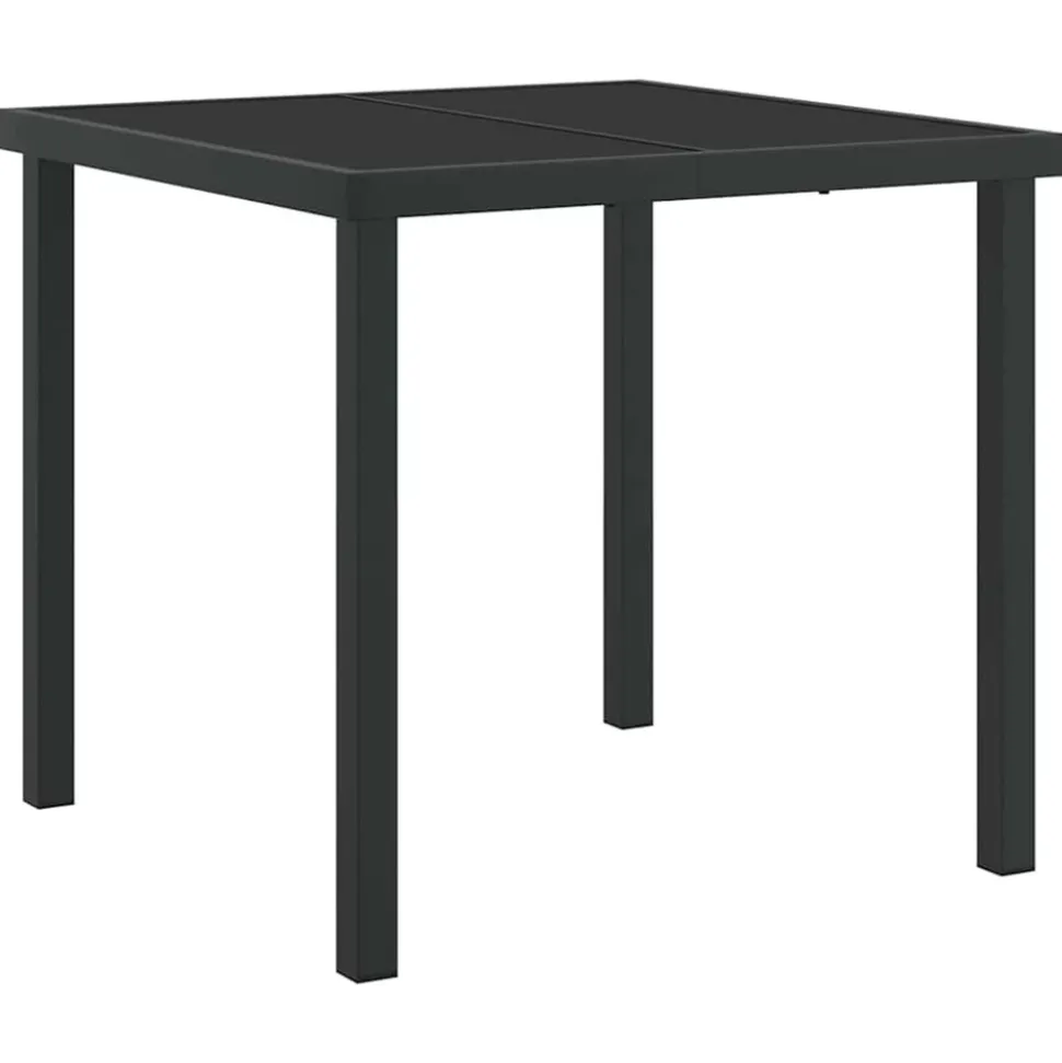 VIDAXL - Ensemble de salle à manger pour jardin 5 pcs marron poly rotin