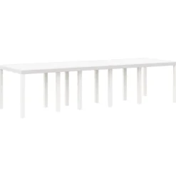 VIDAXL - Ensemble de salle à manger pour jardin avec coussin 13 pcs