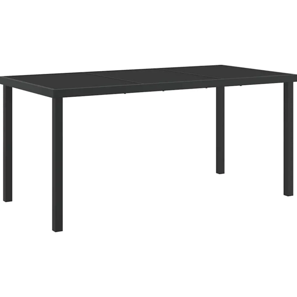 VIDAXL - Ensemble de salle à manger pour jardin 5 pcs marron polyrotin