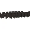 VIDAXL - Ensemble de salle à manger pour jardin 17 pcs marron