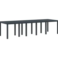 VIDAXL - Ensemble de salle à manger de jardin avec coussins 13 pcs