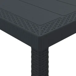 VIDAXL - Ensemble de salle à manger de jardin avec coussins 13 pcs