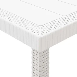 VIDAXL - Ensemble de salle à manger pour jardin 9 pcs gris clair