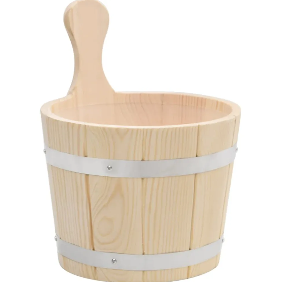 VIDAXL - Ensemble de seau et louche pour sauna bois massif de pin
