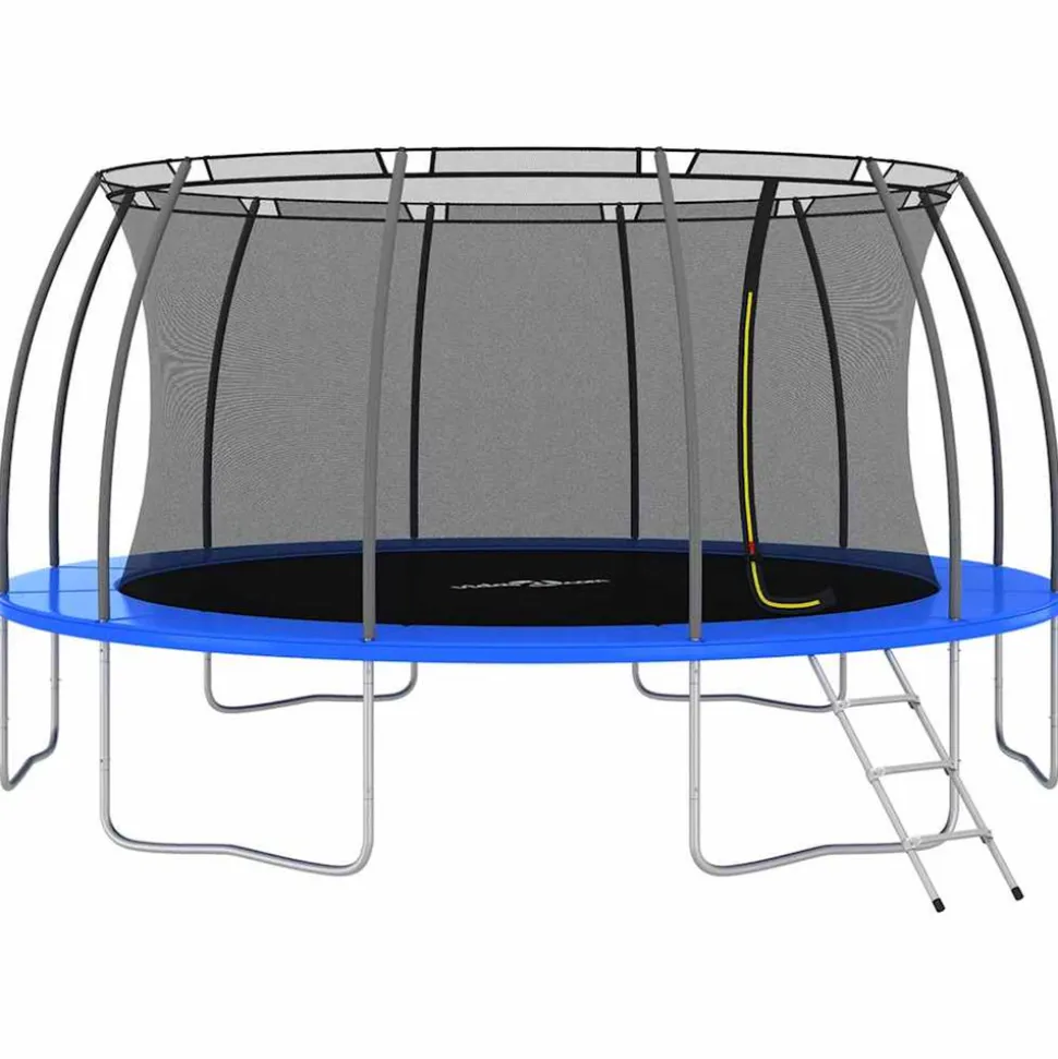 VIDAXL - Ensemble de trampoline rond 488x90 cm 150 kg