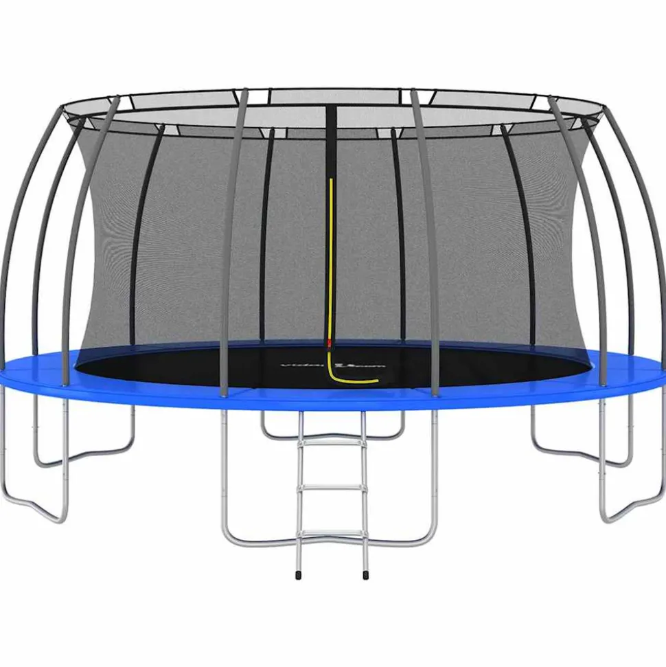 VIDAXL - Ensemble de trampoline rond 488x90 cm 150 kg
