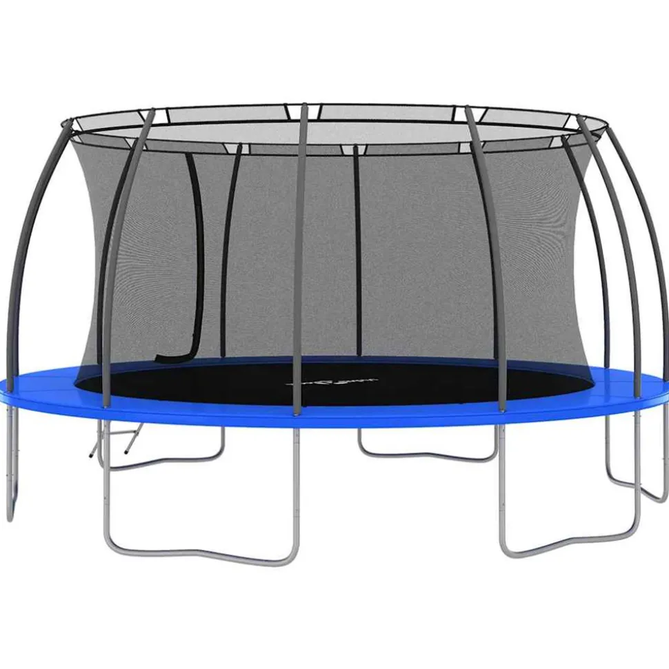 VIDAXL - Ensemble de trampoline rond 488x90 cm 150 kg