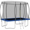 VIDAXL - Ensemble de trampoline rectangulaire 274x183x76 cm 150 kg