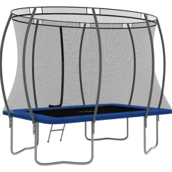 VIDAXL - Ensemble de trampoline rectangulaire 274x183x76 cm 150 kg