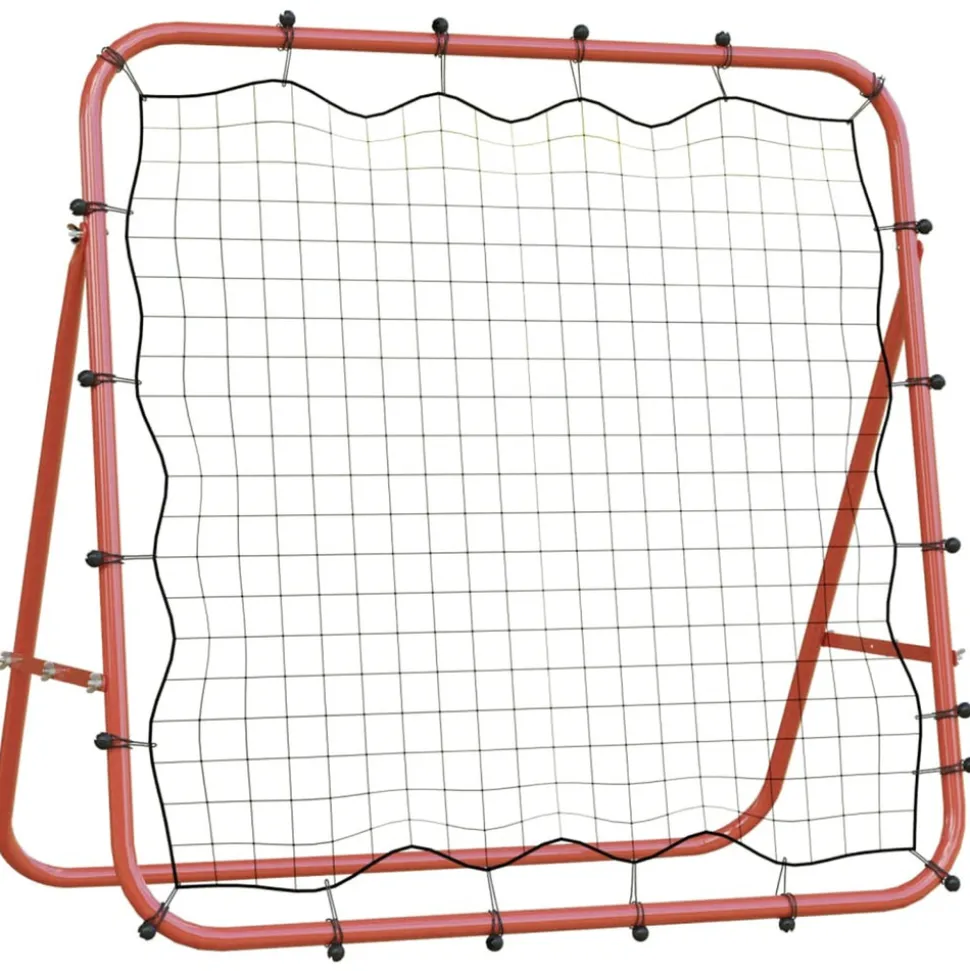 VIDAXL - Filet de rebond de football réglable 96x80x96 cm acier et pe