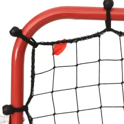 VIDAXL - Filet de rebond de football réglable 96x80x96 cm acier et pe
