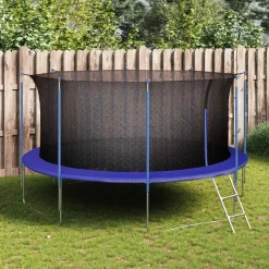 VIDAXL - Filet de sécurité pour trampoline rond de 4,26 m