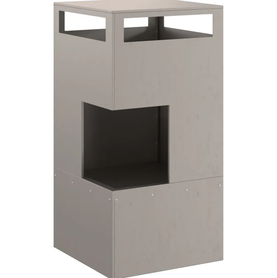 VIDAXL - Foyer 50x50x100 cm en acier résistant aux intempéries