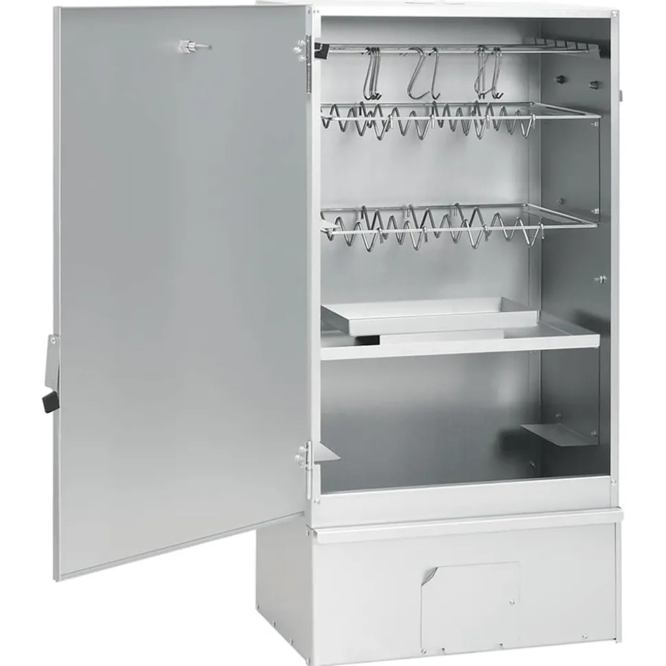 VIDAXL - Fumoir à four à barbecue avec copeaux de bois 44,5x29x83 cm