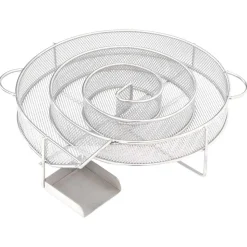 VIDAXL - Générateur de fumée froide rond 19,5 cm acier inoxydable