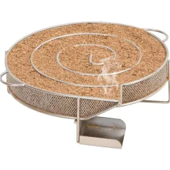 VIDAXL - Générateur de fumée froide rond 19,5 cm acier inoxydable