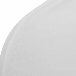 VIDAXL - Housse blanche extensible pour chaise 6 pièces