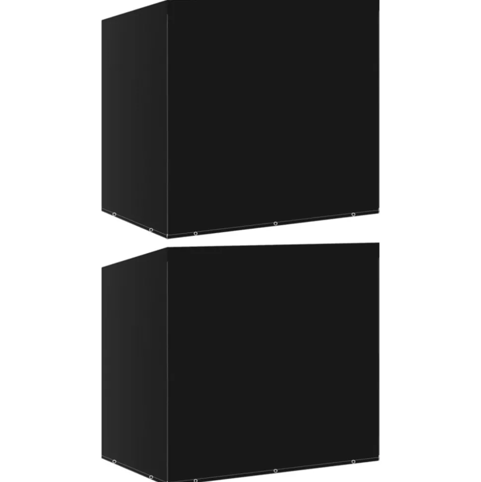 VIDAXL - Housse de balancelle 2pcs 10 œillets 2 fermetures 255x145x170cm
