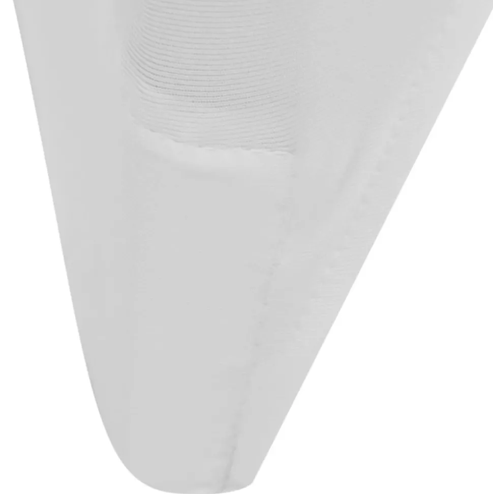 VIDAXL - Housse de chaise extensible 4 pcs blanc