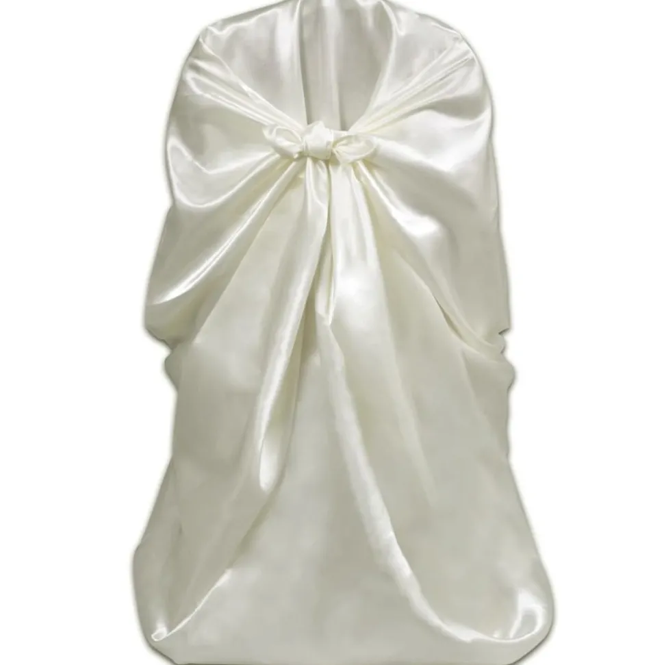 VIDAXL - Housse de chaise crème pour le banquet de mariage 6 pièces