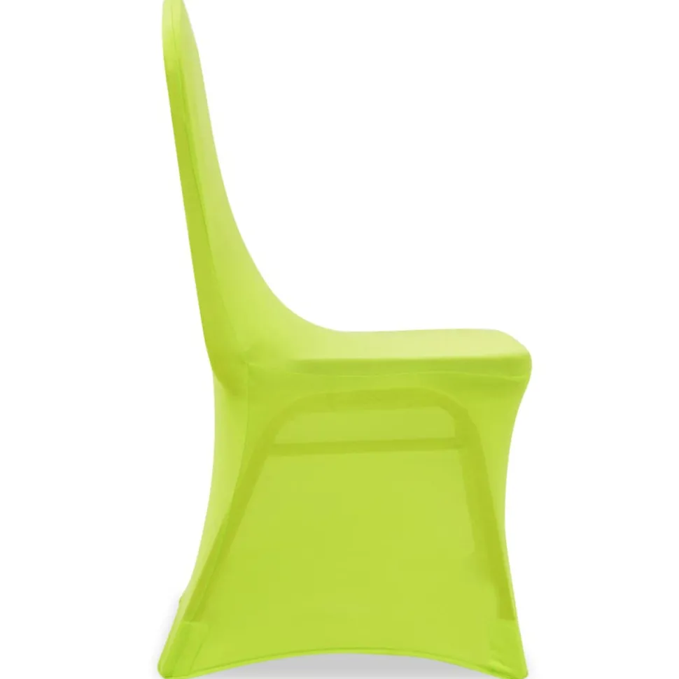 VIDAXL - Housse de chaise extensible 4 pcs vert