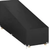 VIDAXL - Housse de chaise longue 12 œillets 200x65x35/60 cm polyéthylène