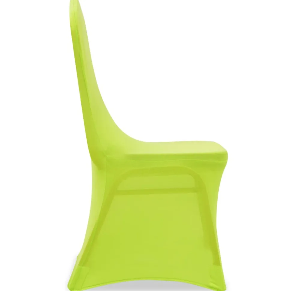VIDAXL - Housse de chaise extensible 6 pcs vert