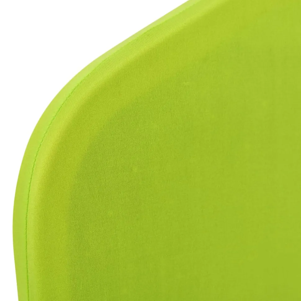 VIDAXL - Housse de chaise extensible 6 pcs vert