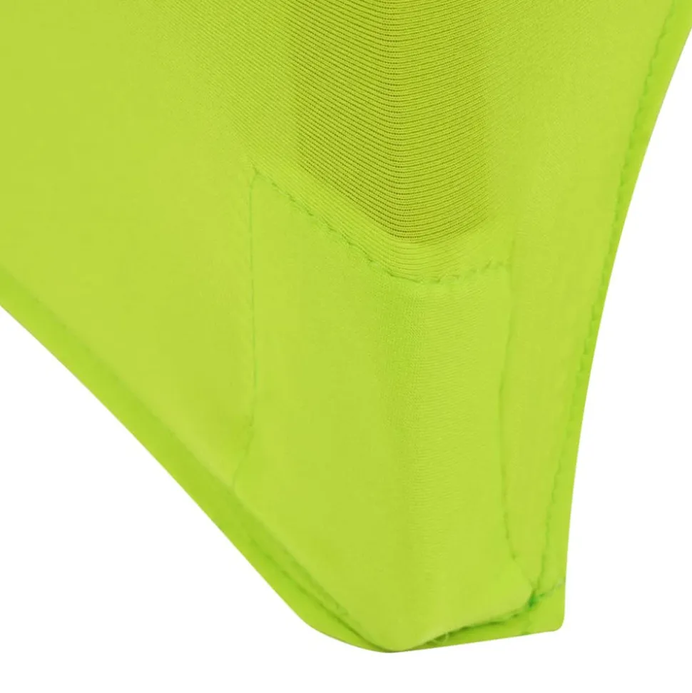 VIDAXL - Housse de chaise extensible 6 pcs vert