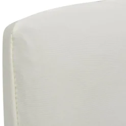 VIDAXL - Housse de chaise droite extensible 4 pcs crème