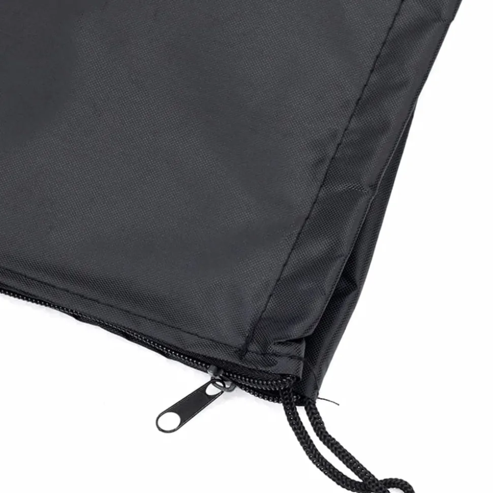 VIDAXL - Housse de chauffage en forme de pyramide noir 86x47x241 cm