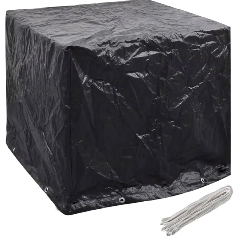 VIDAXL - Housse de réservoir d'eau de jardin 2pcs 8 œillet 116x100x120cm