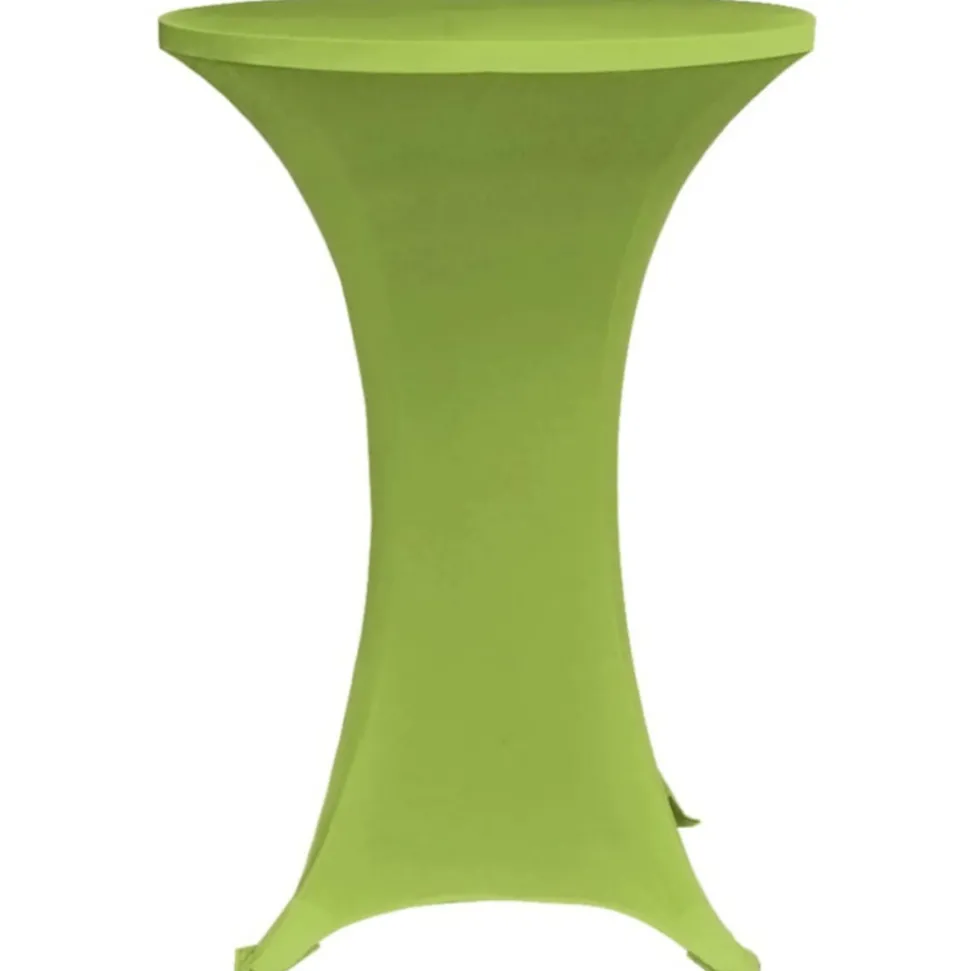 VIDAXL - Housse de table extensible 2 pcs 70 cm verte