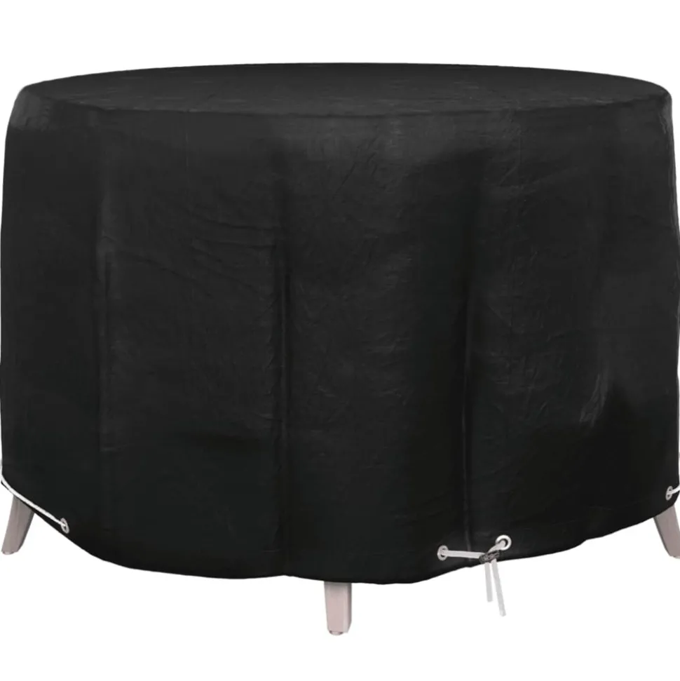 VIDAXL - Housse pour meubles de jardin 6 œillets ø125x75 cm rond