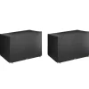 VIDAXL - Housses de balancelle 2 pcs 12 œillets 215x150x130/150 cm pe