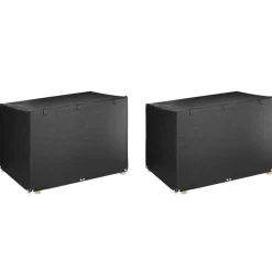 VIDAXL - Housses de balancelle 2 pcs 12 œillets 215x150x130/150 cm pe