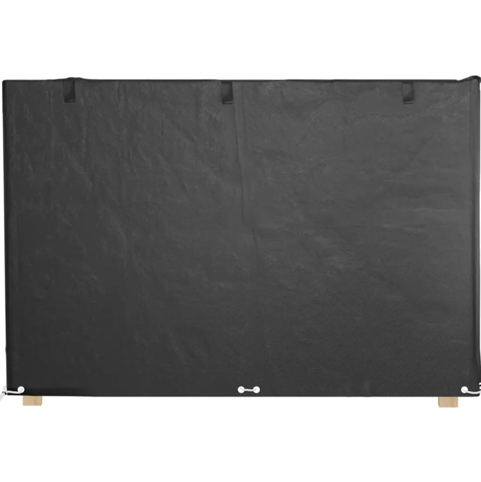 VIDAXL - Housses de balancelle 2 pcs 12 œillets 215x150x130/150 cm pe