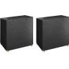 VIDAXL - Housses de balancelle 2 pcs 8 œillets 125x90x135/165 cm pe
