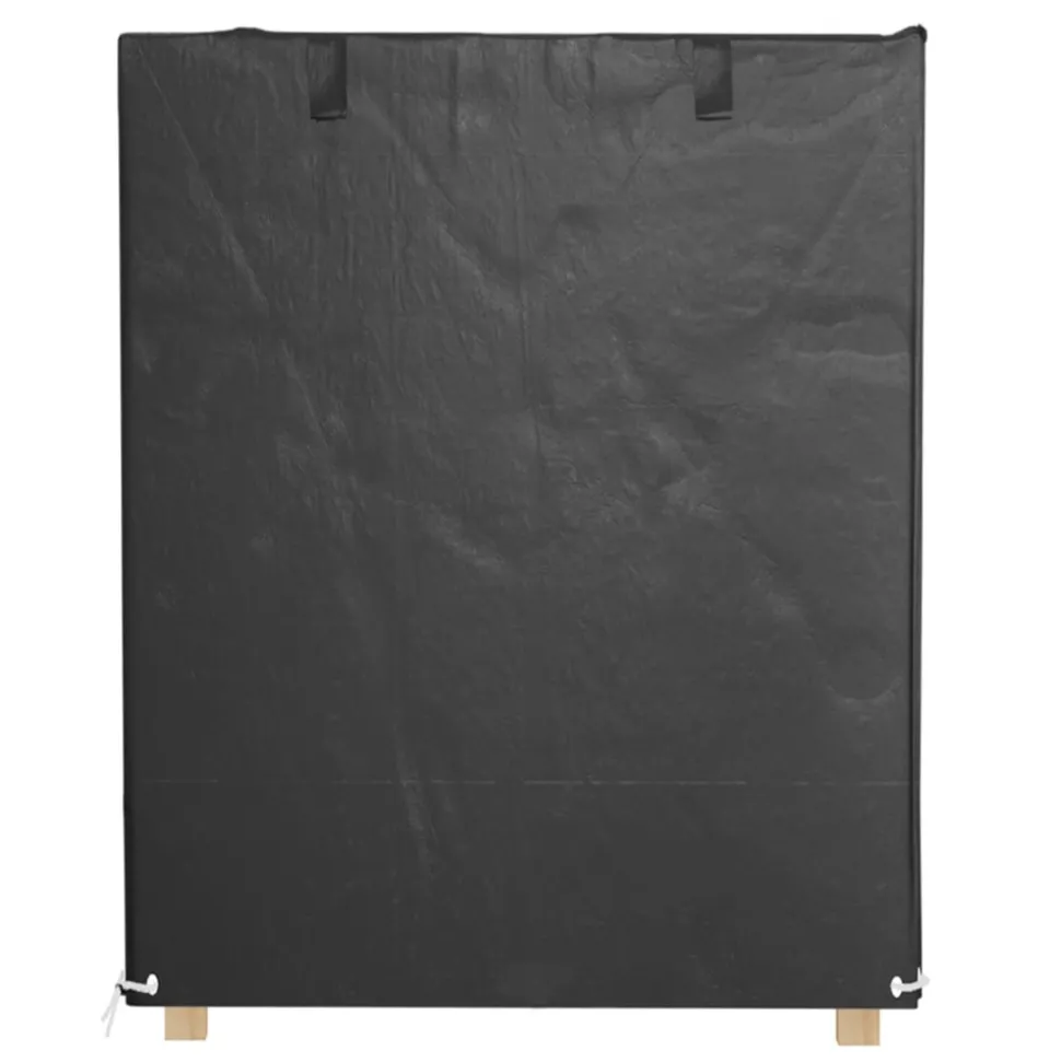 VIDAXL - Housses de balancelle 2 pcs 8 œillets 125x90x135/165 cm pe