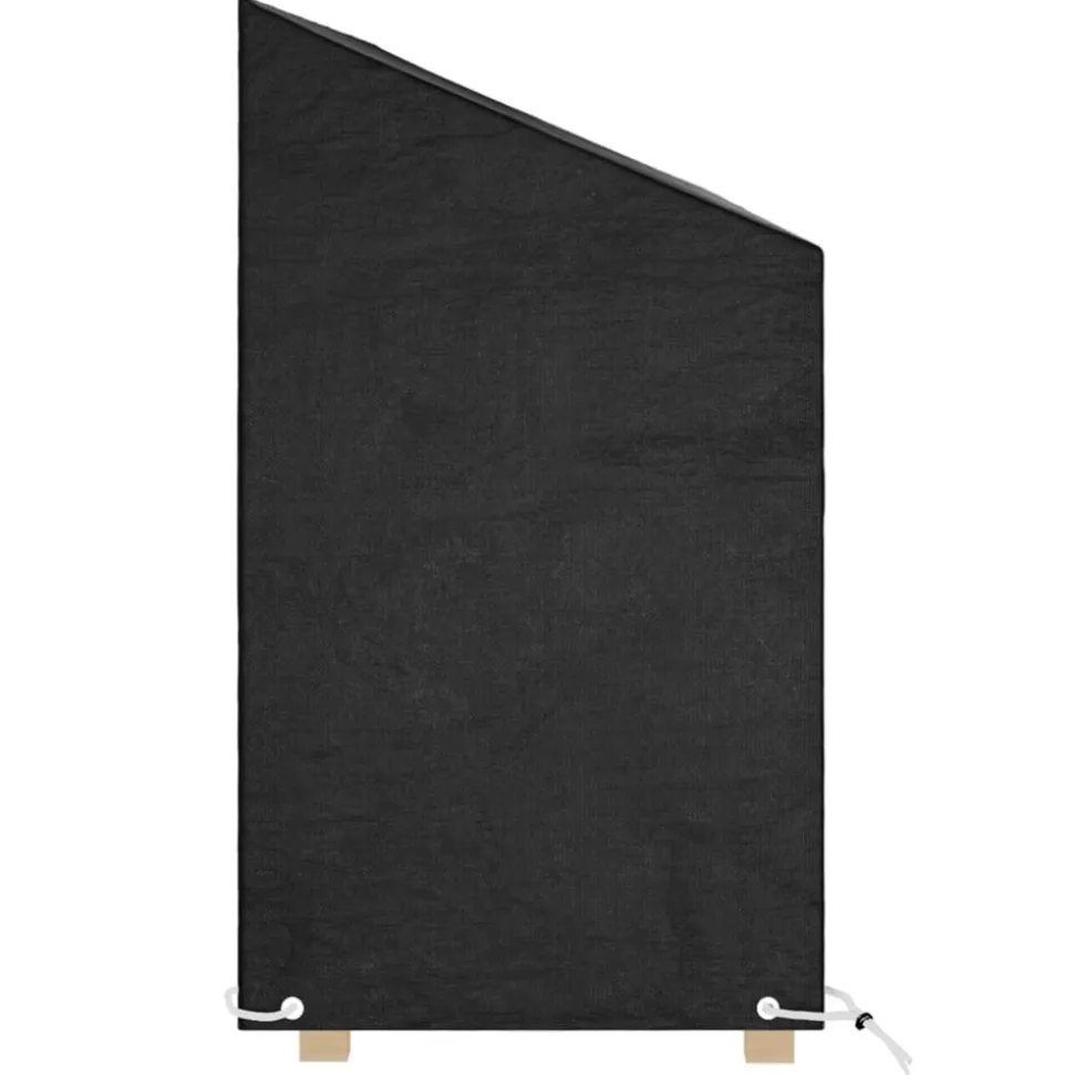 VIDAXL - Housses de banc de jardin 2 pcs 8 œillets 190x70x70/88 cm pe