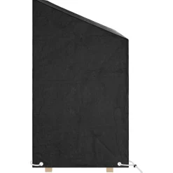 VIDAXL - Housses de banc de jardin 2 pcs 8 œillets 130x70x70/88 cm pe