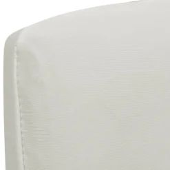 VIDAXL - Housses de chaise élastiques droites 6 pcs crème