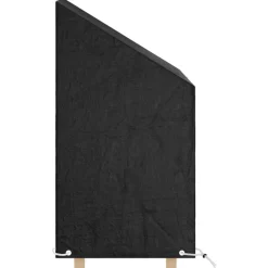 VIDAXL - Housses de chaise de jardin 2 pcs 8 œillets 65x65x80/120 cm pe