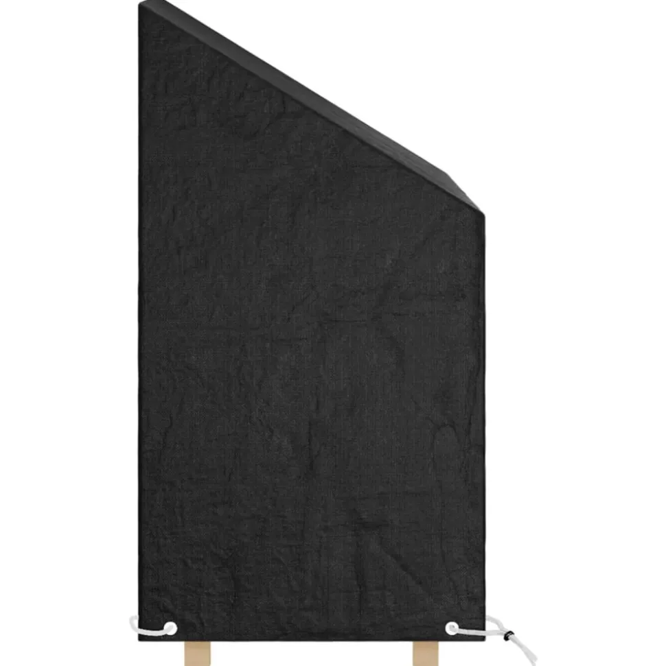 VIDAXL - Housses de chaise de jardin 2 pcs 8 œillets 65x65x80/120 cm pe
