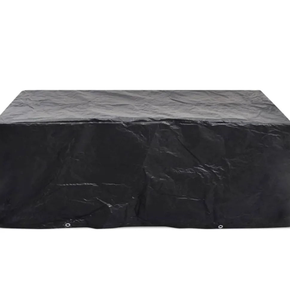 VIDAXL - Housses de salon de jardin 2 pcs 8 œillets 200x160x70 cm