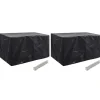 VIDAXL - Housses de salon de jardin 2 pcs 8 œillets 180x70x90 cm