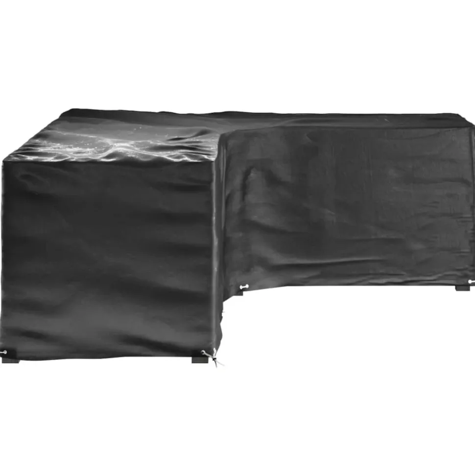 VIDAXL - Housses de salon de jardin en forme de l 2 pcs 18 œillets