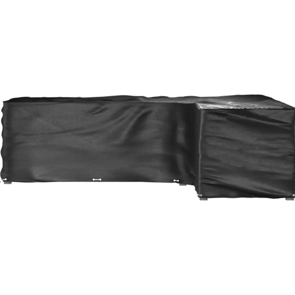 VIDAXL - Housses de salon de jardin en forme de l 2 pcs 18 œillets