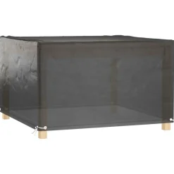 VIDAXL - Housses de salon de jardin 2 pcs 8 œillets 125x125x75 cm carré