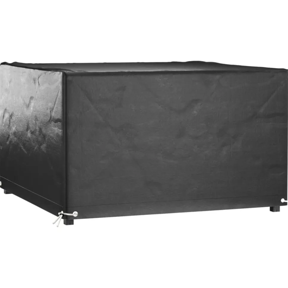 VIDAXL - Housses de salon de jardin 2 pcs 8 œillets 125x125x75 cm carré